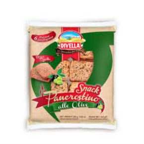 DIVELLA PANCROSTINO OLIVE GR.250 PZ.15