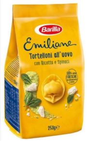 BARILLA EMIL.TORTELLON.RIC.SPIN.G250 X10