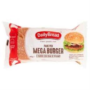DAILY BREAD MEGABURGER T.4 GR.300 PZ.7