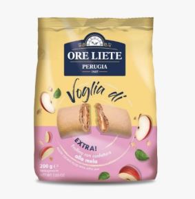 ORE LIETE BISC.CONFETTURA MELA GR.200X12