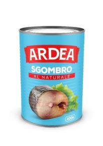 ARDEA MACKEREL AL NATURALE  GR.400 PZ.6